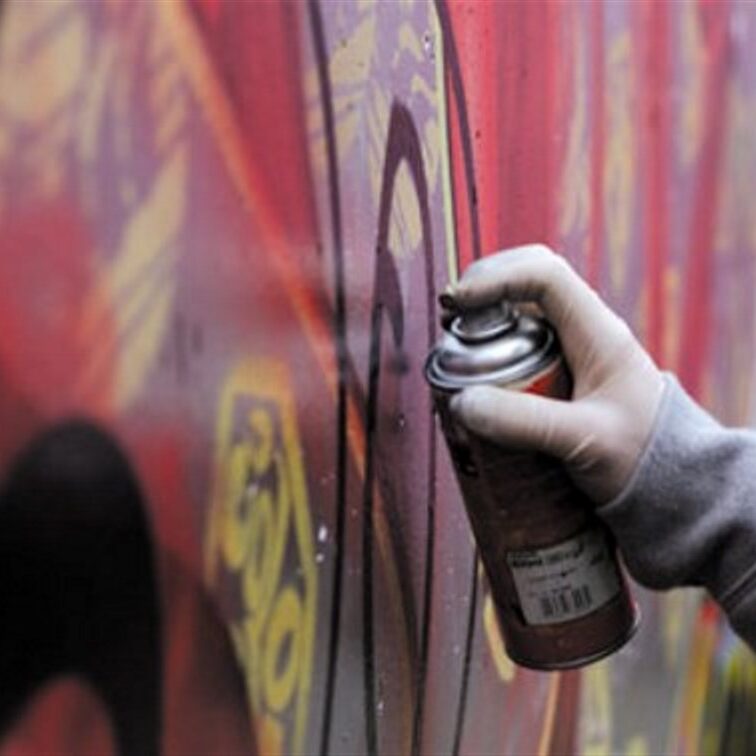 Граффити - изображения или надписи, выцарапанные, написанные или нарисованные краской или чернилами на стенах и других поверхностях. К граффити можно отнести любой вид уличного раскрашивания стен, на которых можно найти всё: от просто написанных слов до изысканных рисунков.